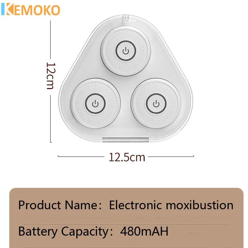Фумигация Портативный Перезаряжаемый Бездымный Моксотерапия Мини Аппарат для Моксотерапии Устройство Нагрев Акупунктурных Точек Массаж Облегчение Боли