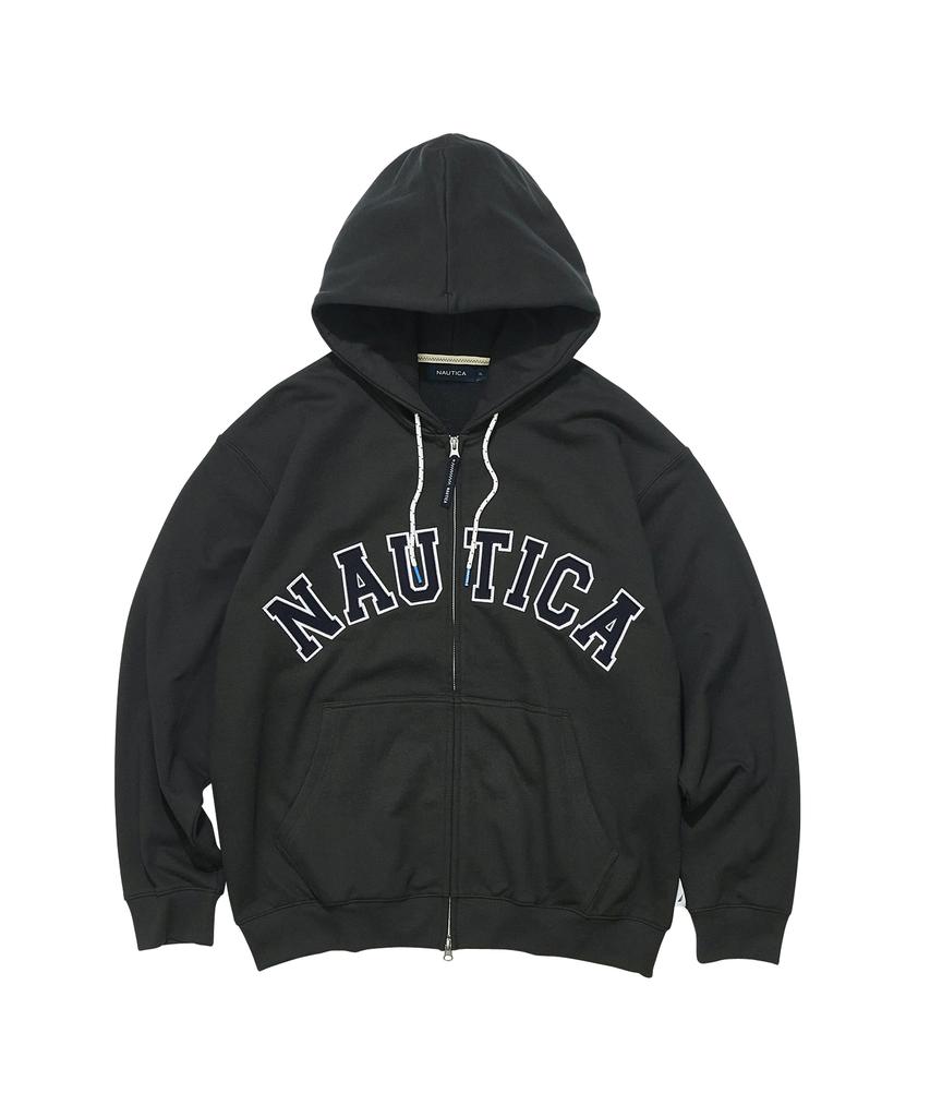 Толстовка Nautica с капюшоном и молнией с логотипом-аркой (Флисовой подкладке) Njk0865