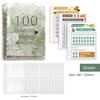 Large Capacity 100 Envelopes Money Saving Challenge Shining Savings Challenges Book  Couples