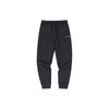 Solid Color Brand Logo Printed Elastic Sports Pants Men Bottoms Black 952247743-2