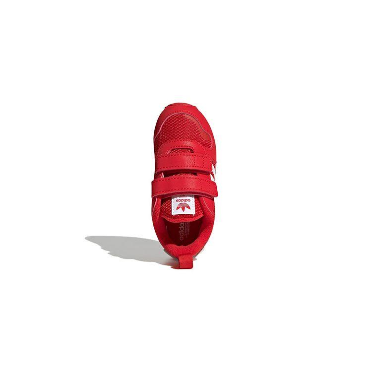 Adidas Originals ZX 700 Durable Low-Top Walking Shoes Baby Shoes Red GV8872