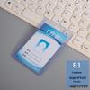 Прозрачный держатель для ID-карты с ремешком - Бейдж с именем для конференций, работы или школы