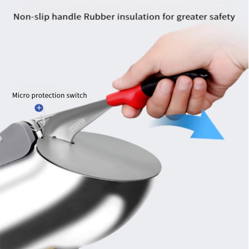 Kitchen Dessert Smoothie Making Machine Large Capacity High Efficiency Shaved Ice Maker Household Ice Breaker