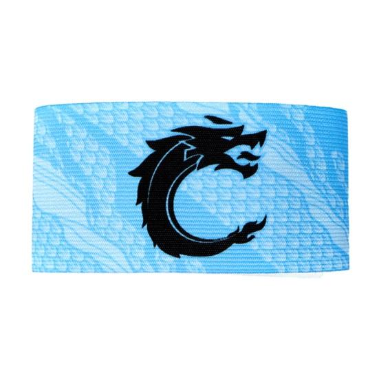Спортивная рука Captain C Arm, унисекс, эластичная лента с застежкой, противоскользящая регулируемая повязка с принтом дракона, командная тренировка, футболист на открытом воздухе, повязка капитана футбола