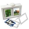 Rotating Photo Holder Desktop Page-Turning Photo Album 12-Card Holder Rotate And Turn Pages Photo Holder Birthday Gift for Friends Family