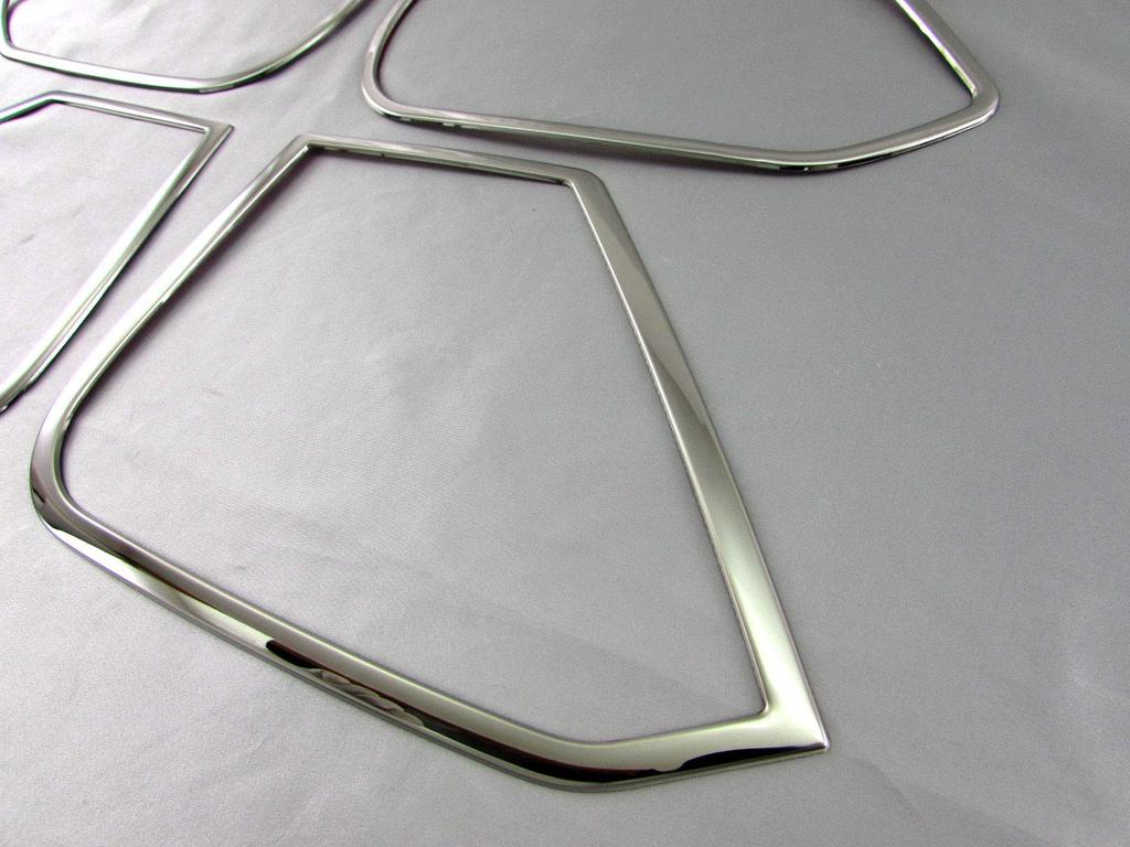 BRIGHTZ KF Finish Stainless Steel Door Speaker Rings Compatible with FP and CX-5 Ultra-Mirror (4-Piece Set) [SPEAKER-073] KFEP, KF2P, KF5P, KFE, KF2,