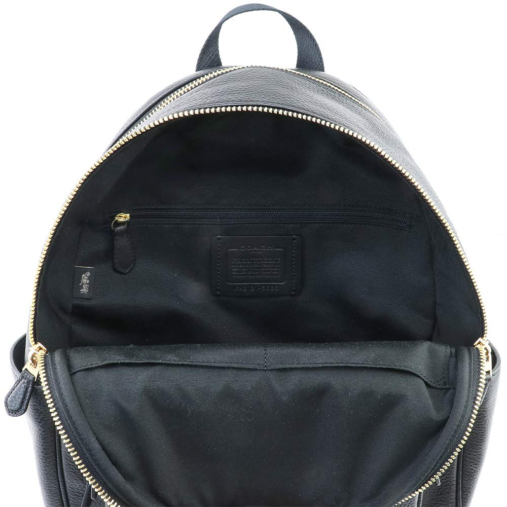Rucksack 5666 Leather [Coach] Women's (IMBLK Black) [Goods]