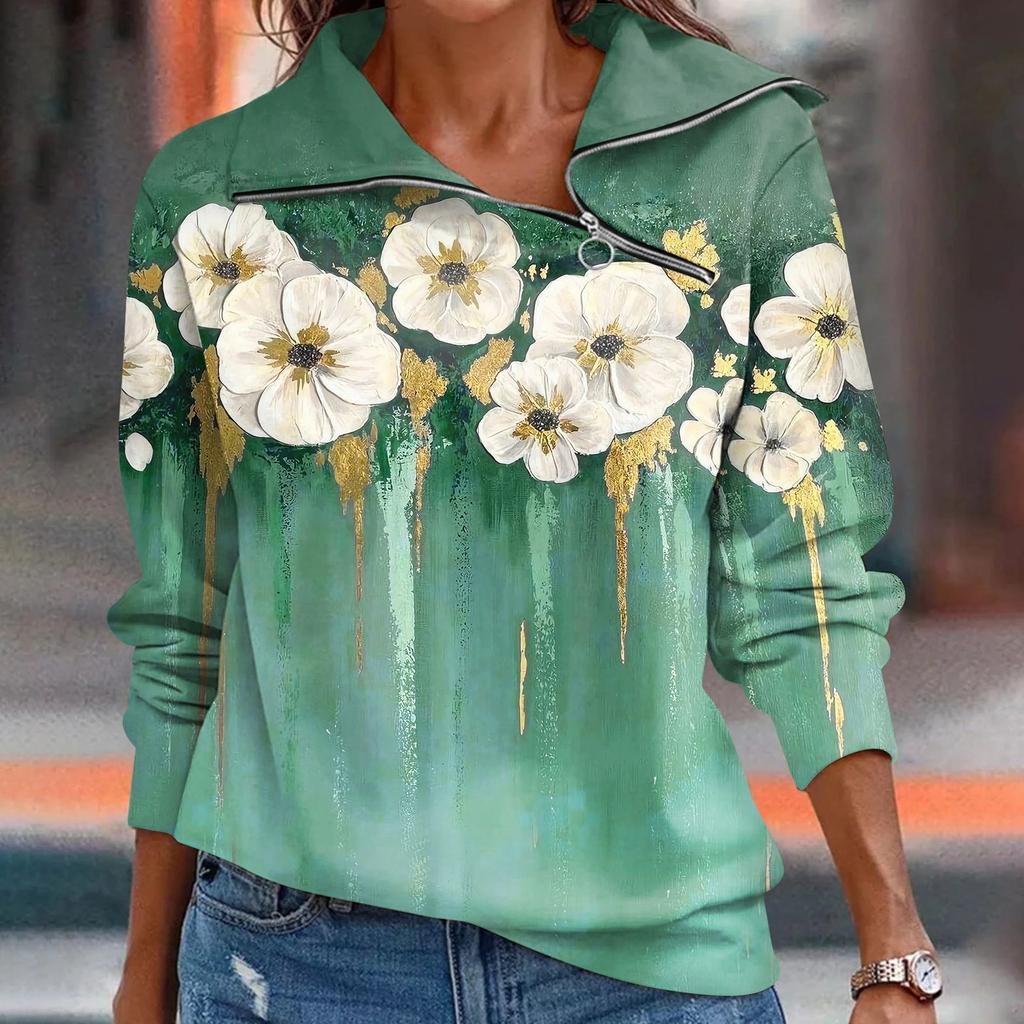 Женская осенне-зимняя футболка, модный свободный женский пуловер, спортивные топы, повседневный топ с V-образным вырезом и длинным рукавом