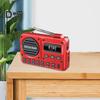 Portable Radio Bluetooth-compatible Speaker Digital Display Battery Operated AM/FM Radio Handheld Wireless Speaker