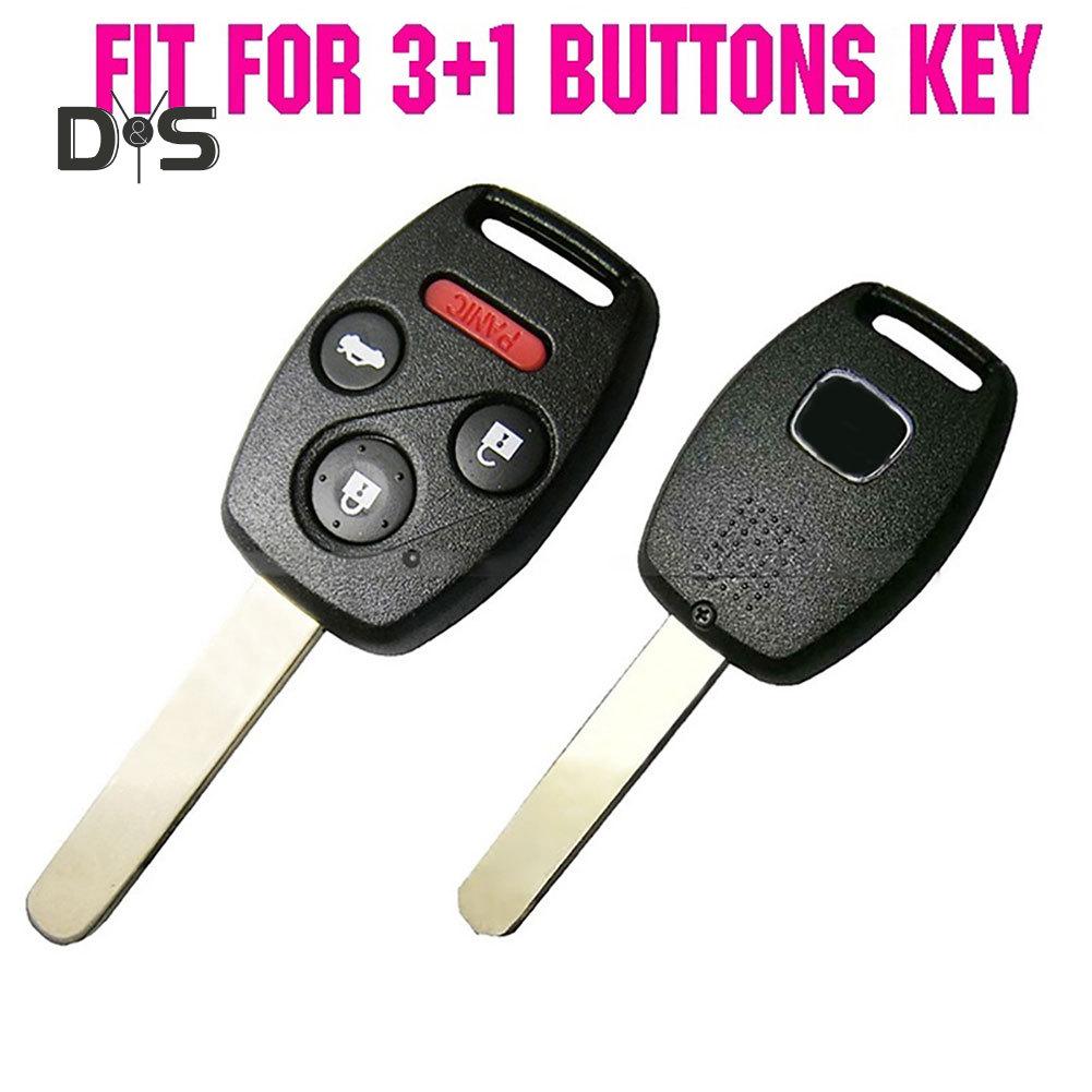 DYS Auto Shop 4 кнопки автомобильный дистанционный брелок чехол для Honda Accord Civic CR-V
