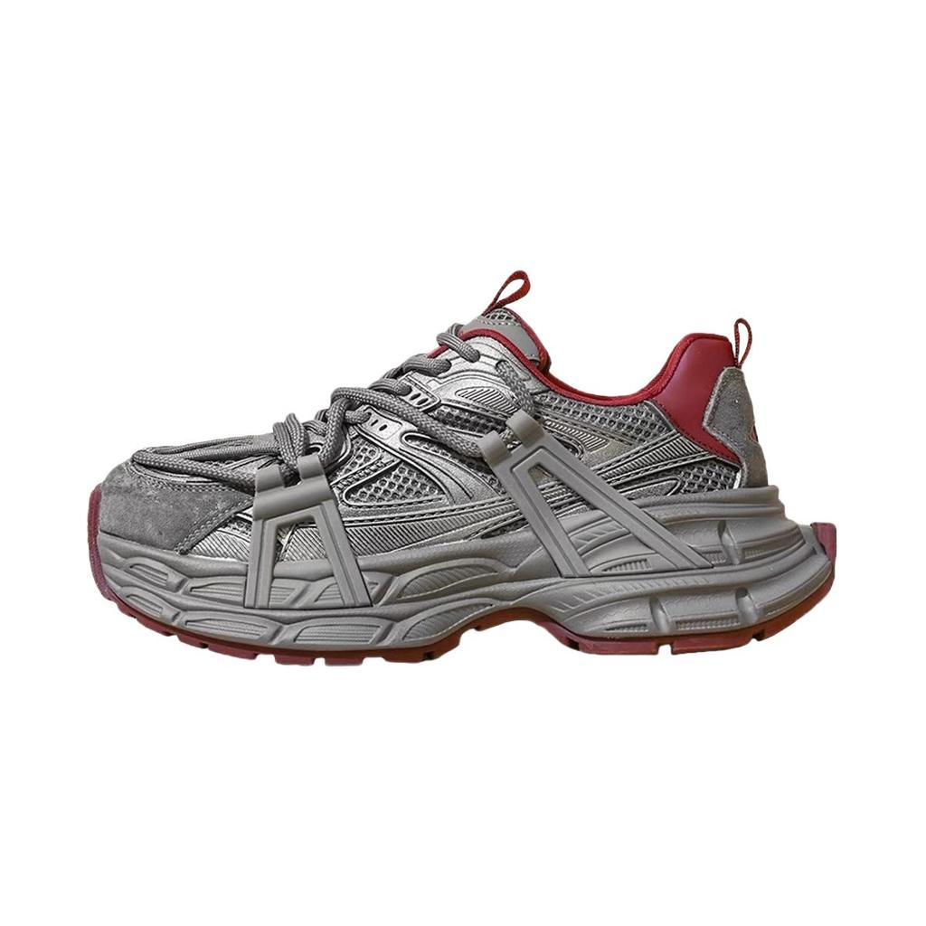 Премиальные женские кроссовки на толстой подошве в стиле «папа» 2025 новинка ретро с увеличением роста маленькие универсальные повседневные спортивные туфли