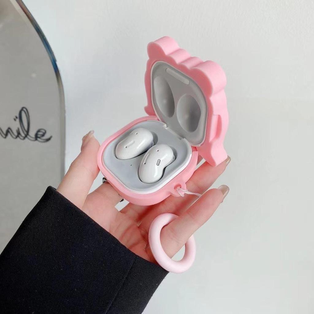 Милый чехол для наушников Galaxy Buds FE Samsung Galaxy Buds2 Galaxy Buds Pro Galaxy Buds 2 Pro Buds Live, защитный чехол для беспроводных наушников
