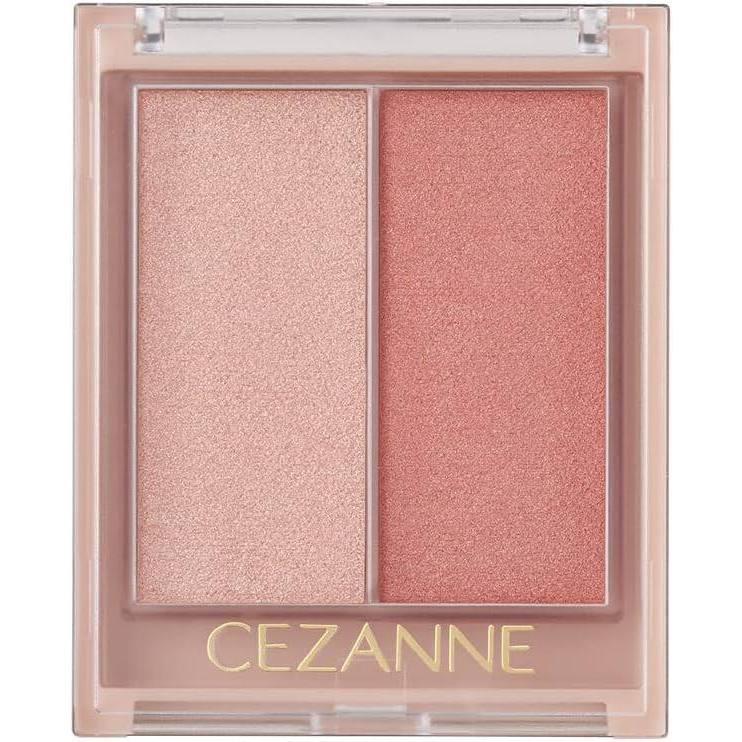 Cezanne Face Glow Color 01 Apricot Glow 02 Rose Glow 59g