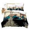 Sailing Ship Pattern Duvet Cover Set 3D Print Boat for Kid Teen Adult Bedding Set Polyester Comforter Cover Full King Twin Size