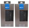 Комплект из двух складных клинчерных покрышек SCHWALBE LITTLE JOE 20 дюймов 406 мм, черных, с светоотражающей полосой (20x2.00) [Импортировано]