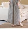 Xuan Liang [with chest cushion] camisole nightgown women's summer modal vest super long skirt striped cool dress