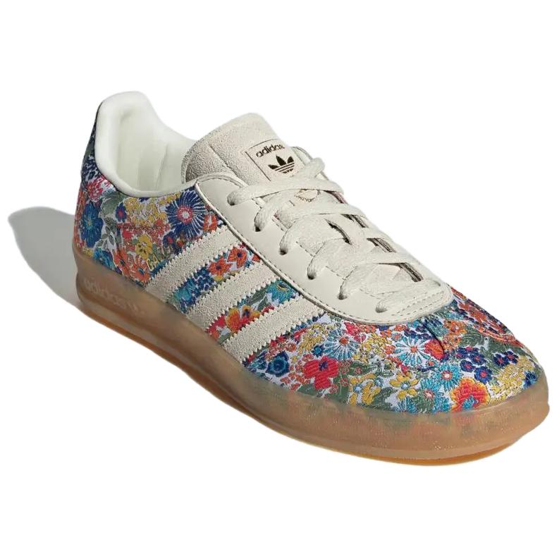 Gazelle Liberty London x Gazelle Wmns Adidas Originals Indoor 'Цветочная вышивка' Женские JP5309