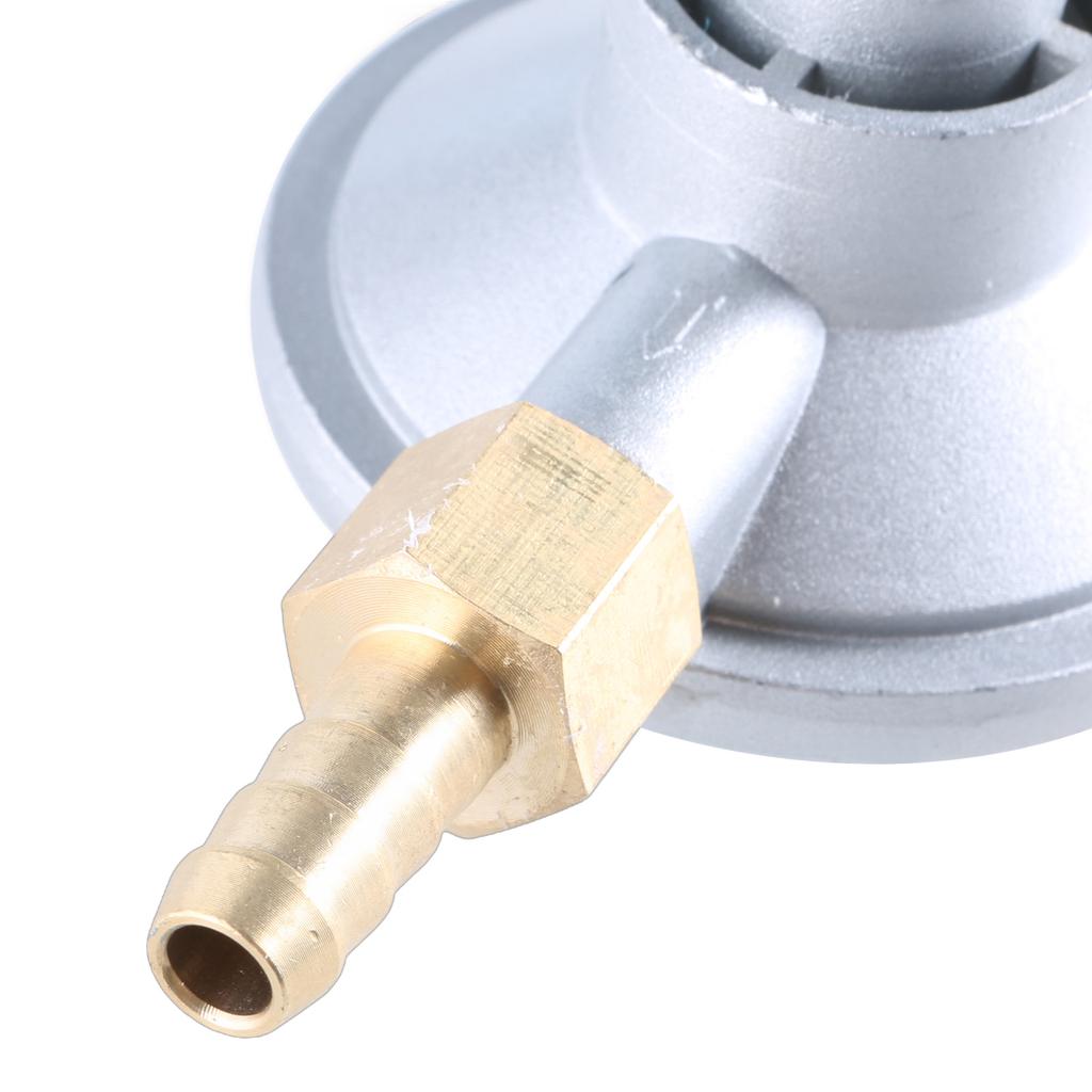 Регулятор давления 50/37 мбар Регулируемый поток Регулятор низкого давления для пропана Адаптер для газового баллона для кемпинга для походного гриля