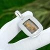 Natural Fruit Jasper Gemstone Pendant 925 Sterling Silver Indian Jewelry