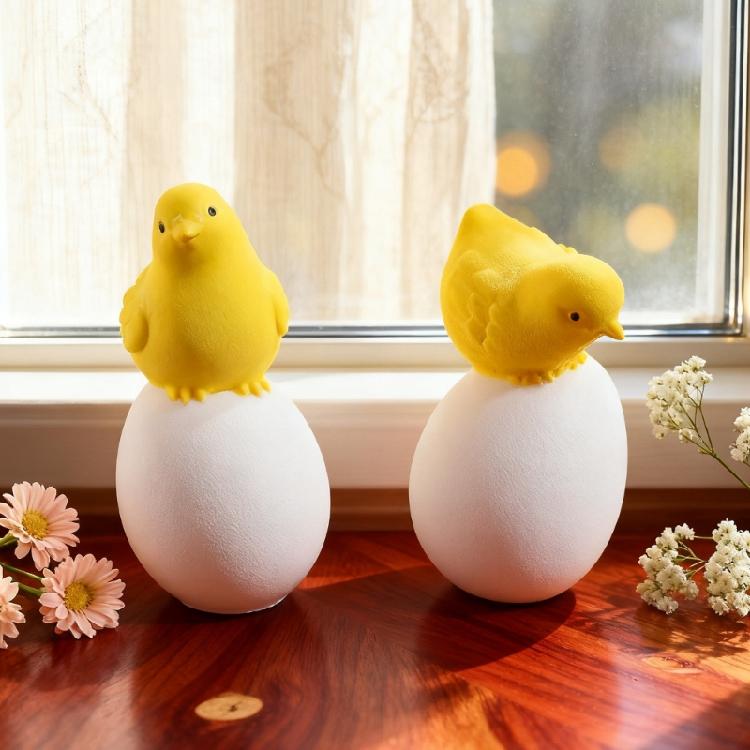 Силиконовая форма для свечей на пасхальную тематику Цыпленок на яйцах Силиконовые формы для изготовления эпоксидной смолы Изготовление свечей Мыло Шоколад Пирог для выпечки