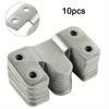 10PCS Heavy Duty Picture Frame Hook Wall Hanger Steel Sofa Interlock Bracket Joint Bed Corner Hanging Hook Furniture Hardware