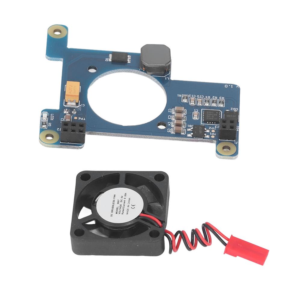 Network Expansion Board POE Power Over Ethernet Control Module for Raspberry Pi 4B 3B+ 3B 2B