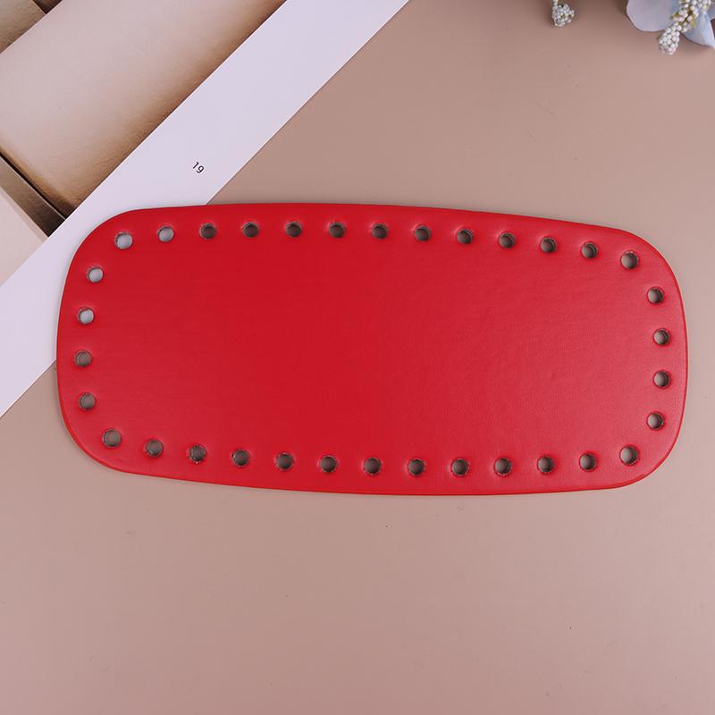 Round Leather Bottom With Holes Rivet Handbag Diy Women Shoulder Crossbody Bags Accessories