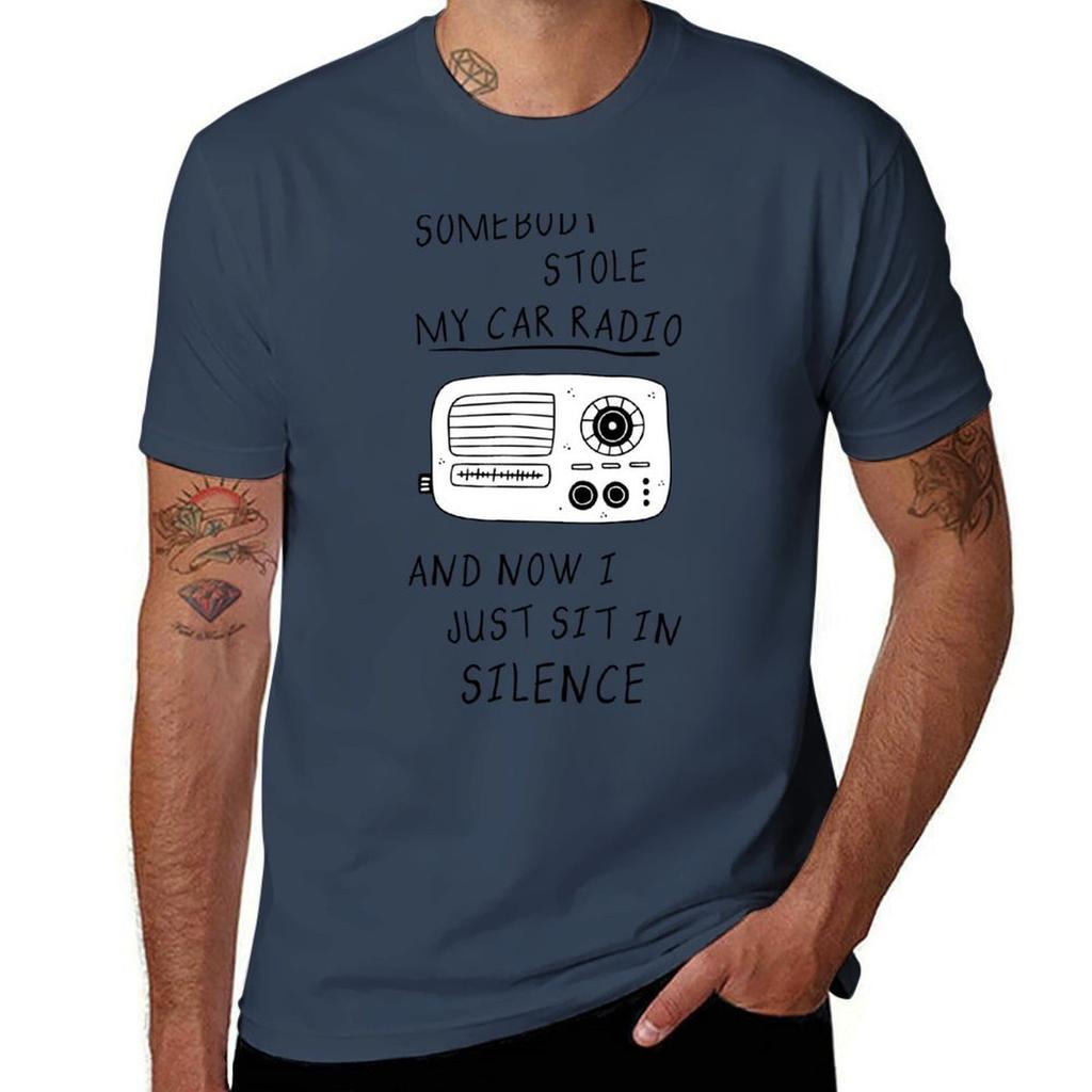 Car Radio Tshirt Festive Simple Tshirt