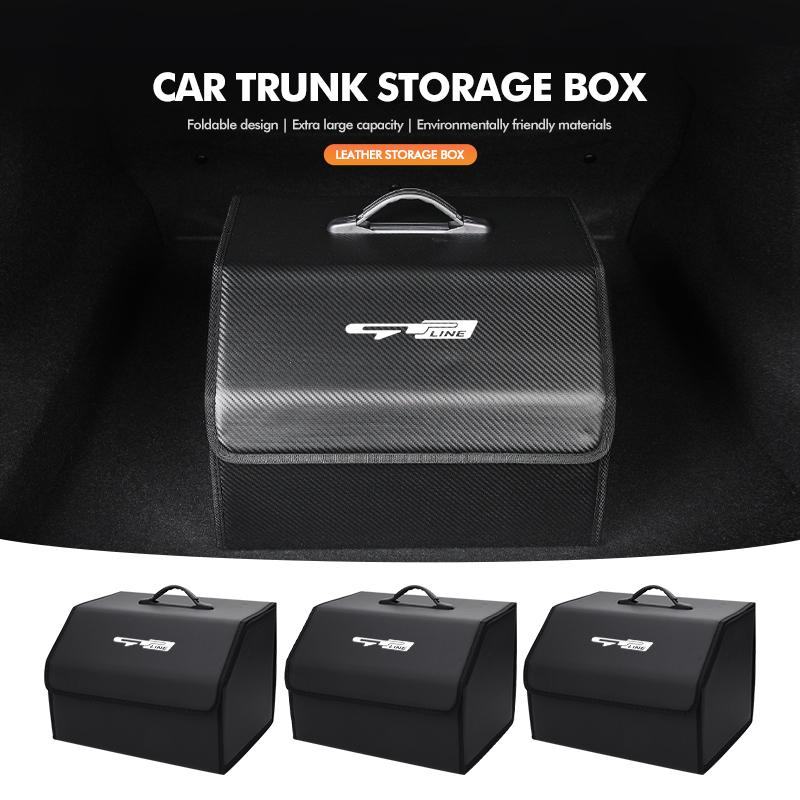 Car Trunk Storage Box Organizer Stowing Tidying Container Bag For KIA Proceed Sorento Cerato Optima Sportage Ceed Niro Soul EG4