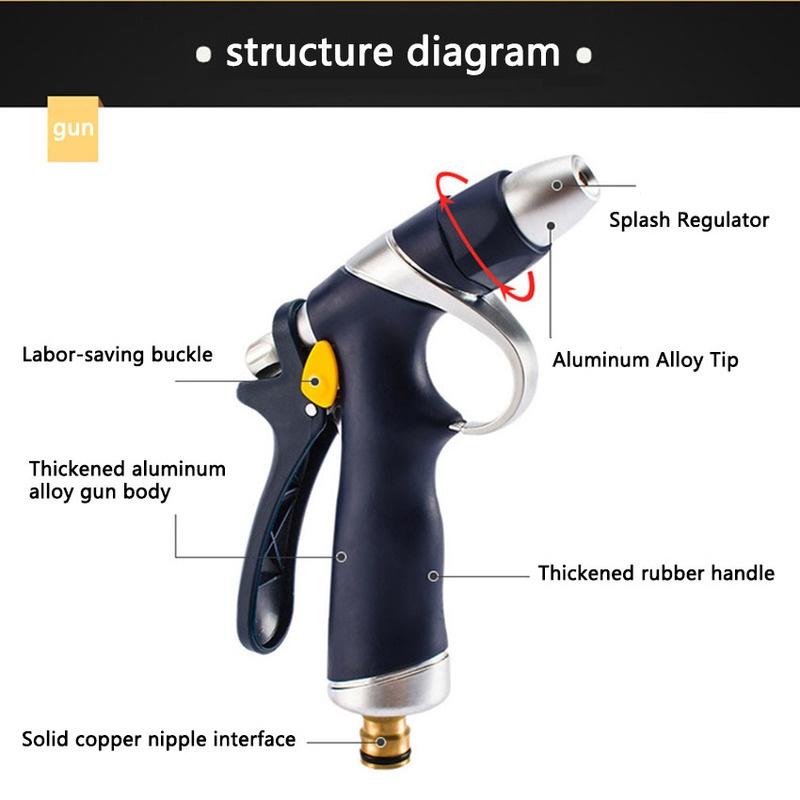 Новый очиститель для садовой мойки, автомобильный распылитель высокой мощности и шланга, распылитель воды