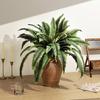 2Pcs Simulated Plants UV Resistant Artificial Ferns Realistic Greenery No Maintenance