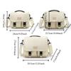 Crossbody Waterproof Camera Bag Multipurpose Camera Storage Bags Camera Shoulder Bag  Outdoor