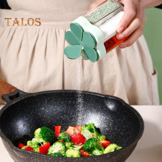 Прозрачная пылезащитная банка для приправ, практичная бутылка для соли, перца и сахара, банка для приправ, банка для специй, кухонные гаджеты