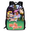 Рюкзак Billie Bust Up Мультяшный 15-дюймовый Однослойный Школьный Рюкзак Billie Bust Up С Большой Вместимостью Для Учеников Mochila