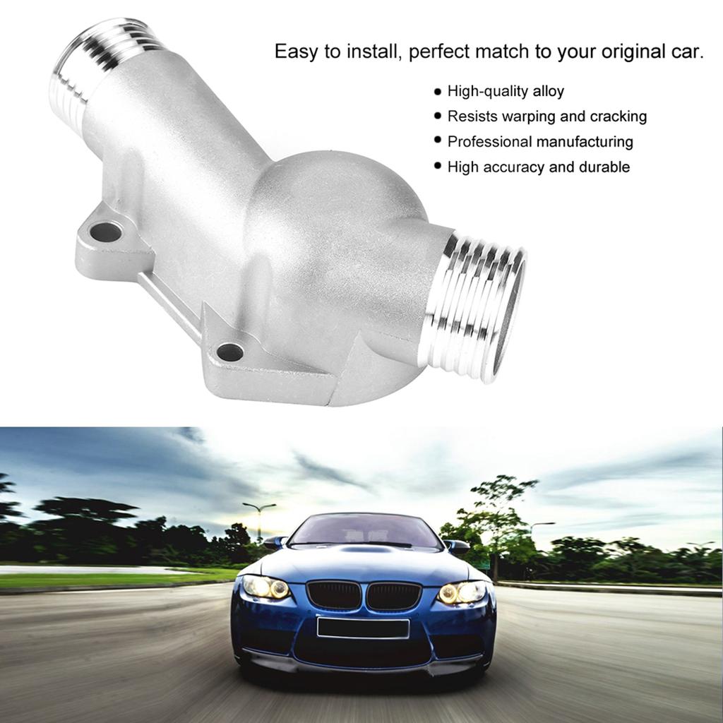 Aluminum Thermostat Housing Cover with Gasket for M3 Z3 E34 E36