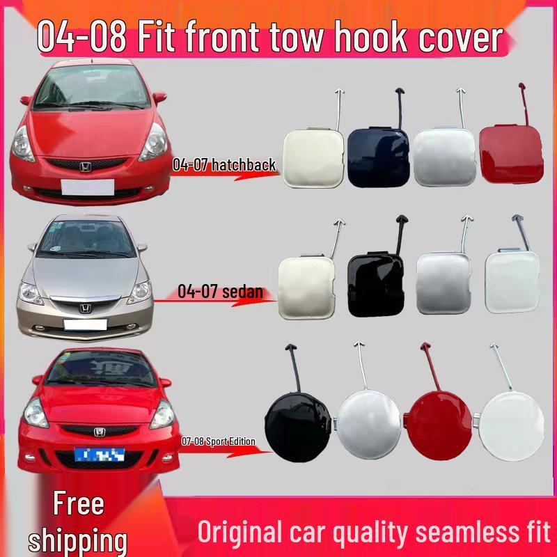 Front Bumper Tow Hook Cover for 04050607 Hatchback