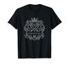 Kingdom Hearts Scroll Key Cross Heartless Design T-Shirt