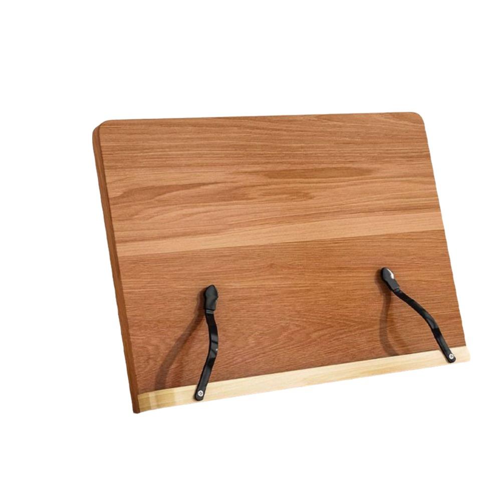 Складная подставка для книг, регулируемый угол, подставка для кулинарной книги, портативная деревянная подставка для чтения, чтение