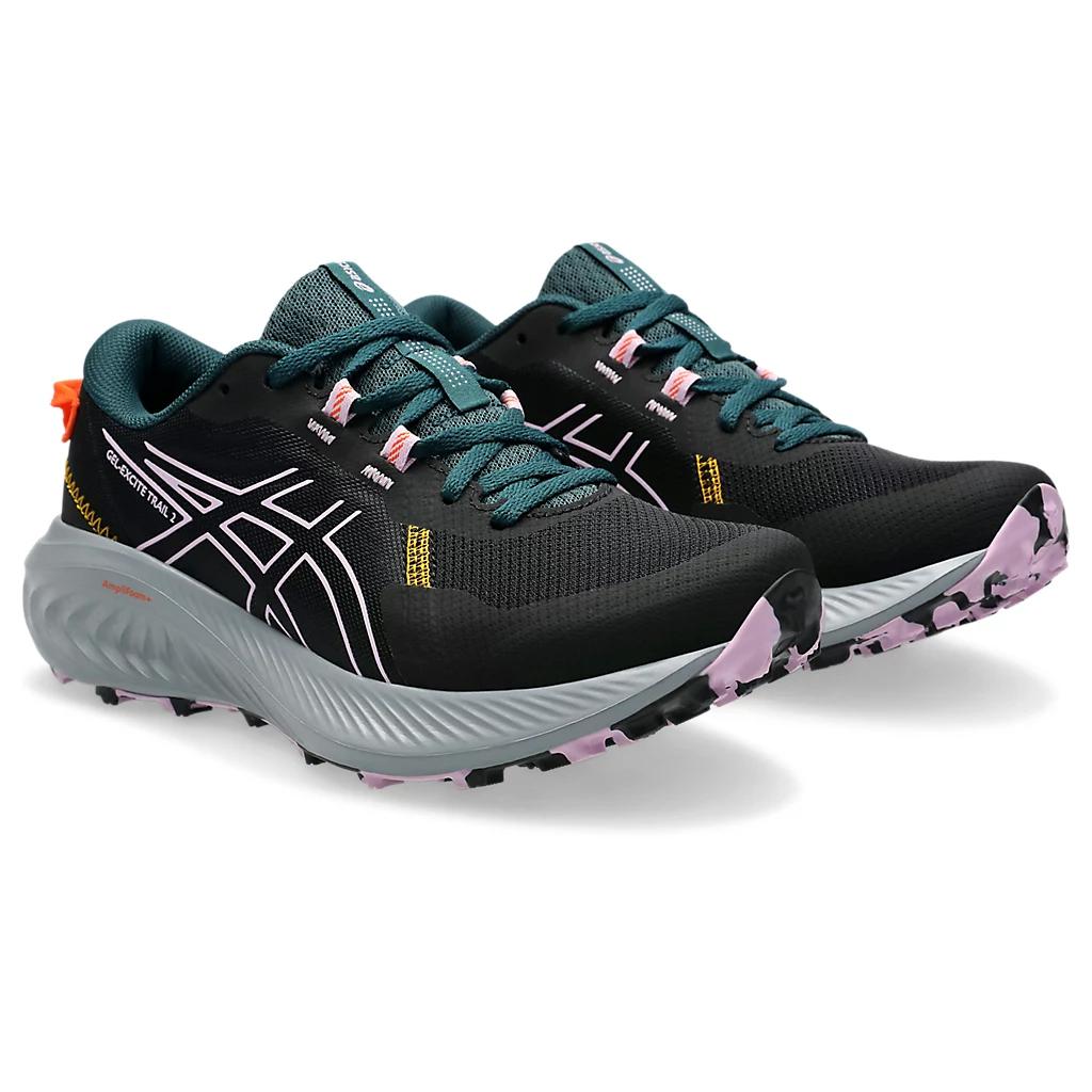 Asics Женские кроссовки для трейлраннинга ASICS Gel Excite Trail 2 Black Light Ube 1012B412-003
