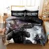 Комплект постельного белья Call Of Duty, напечатанный на 3D-принтере, одеяло и наволочка с двусторонним принтом для дома
