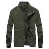 Men 'S Stand -Up Collar Casual Jacket Spring And Autumn Jacket Multi -Pocket Men 'S Jacket 