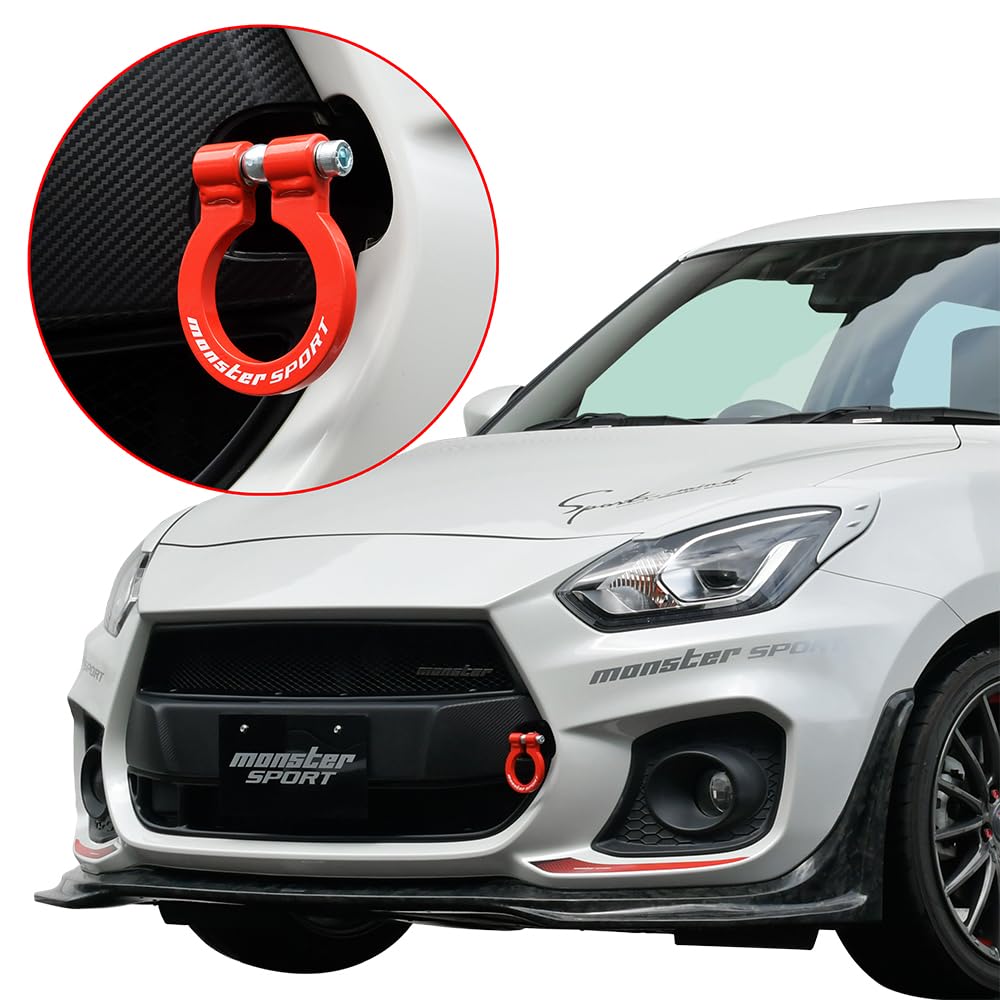 MONSTER SPORT Буксировочный крюк передний выдвижной Swift Sport [ZC33S] <798510-7650M>