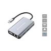 Station D'accueil 7-en-1 - CONCEPTRONIC - DONN21G - USB 3.2 Gen 1 - HDMI - VGA - 100W USB PD
