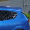 Для Seat Leon 2008-2012 Автомобильная задняя треугольная декоративная наклейка на глухое окно ABS Автоаксессуары 2 шт.