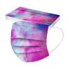 Children's Disposable Tie-dye Starry-sky Printed Mask Disposable Face Mask Ear Loop Mask 10PCS