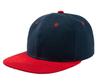 Sproutsy Men's Adjustable Snapback Flat Visor Cap, Multicolor (Red)