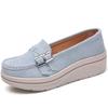 Женская обувь на плоской подошве, женские кроссовки на платформе без шнуровки на плоской подошве, женские замшевые женские теннисные лоферы, мокасины, повседневная обувь