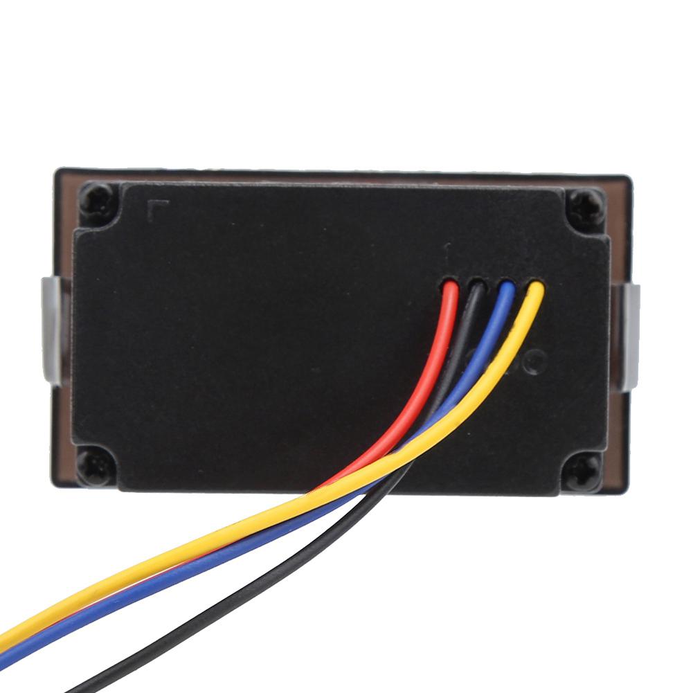 DC4.-30V Водонепроницаемые пылезащитные автомобильные электронные часы со светодиодным цифровым дисплеем