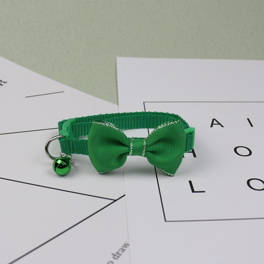 Многоцветные ошейники с бантом Регулируемые ошейники для кошек Новые ошейники для домашних животных Кошка Собака
