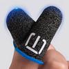 1Pair Finger Glove Fingertips Cot Anti-slip Gaming Touchscreen Finger Cover Thumb Finger Sleeves  for PUBG Mobile Game